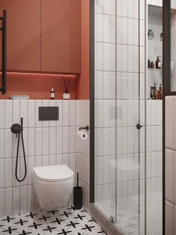 Интерьер ванной  смотреть на Basicdecor