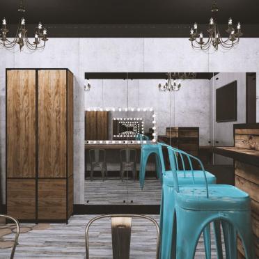 Интерьер кафе и ресторана с барной стойкой  смотреть на Basicdecor