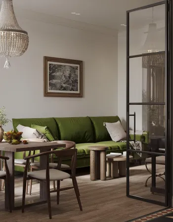 Интерьер столовой  смотреть на Basicdecor