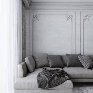 Интерьер гостиной  смотреть на Basicdecor