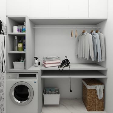 Интерьер ванной с постирочной  смотреть на Basicdecor