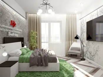 Интерьер спальни в современном стиле смотреть на Basicdecor