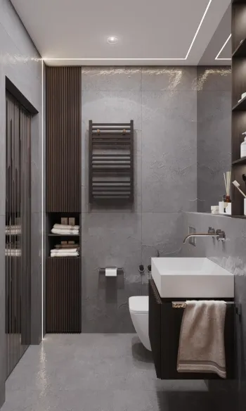 Интерьер ванной  смотреть на Basicdecor