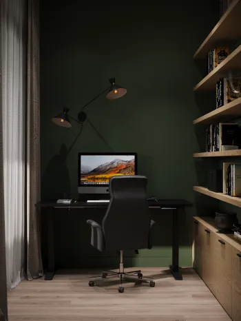 Интерьер кабинета  смотреть на Basicdecor