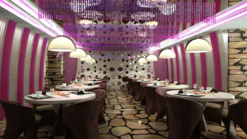 Интерьер кафе и ресторана в восточном стиле смотреть на Basicdecor