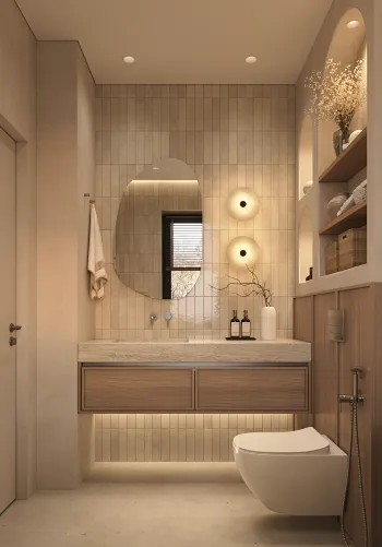 Интерьер ванной  смотреть на Basicdecor