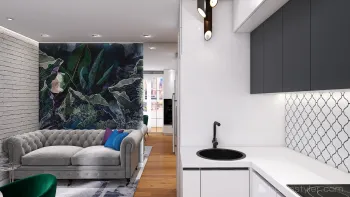 Интерьер гостиной в современном стиле смотреть на Basicdecor