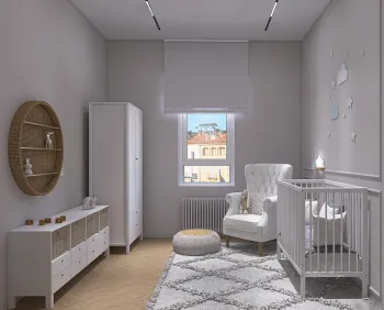 Интерьер детской с для новорожденных  смотреть на Basicdecor