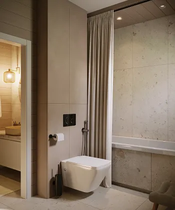 Интерьер ванной  смотреть на Basicdecor