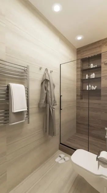 Интерьер ванной  смотреть на Basicdecor