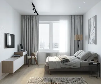 Интерьер спальни  смотреть на Basicdecor