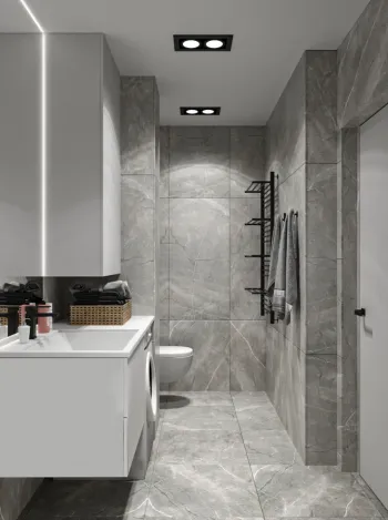Интерьер ванной  смотреть на Basicdecor
