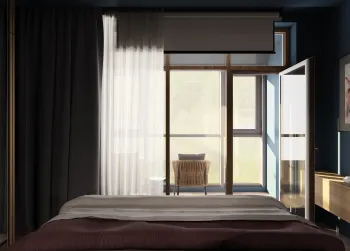 Интерьер спальни  смотреть на Basicdecor