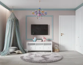 Интерьер детской в современном стиле смотреть на Basicdecor