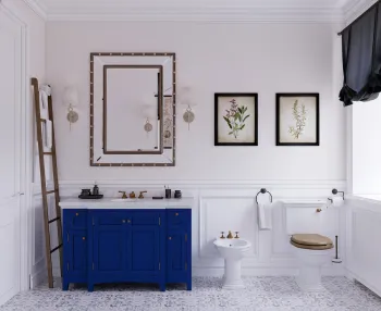Интерьер ванной  смотреть на Basicdecor
