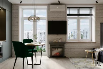 Интерьер гостиной  смотреть на Basicdecor