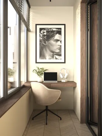 Интерьер балкона  смотреть на Basicdecor
