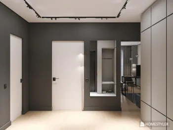 Интерьер cветовыми линиями  смотреть на Basicdecor