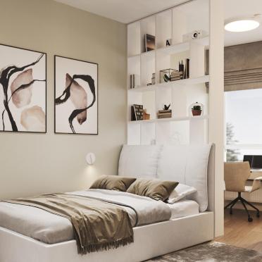 Интерьер спальни  смотреть на Basicdecor