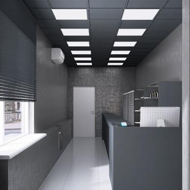 Интерьер кухни c подсветкой  смотреть на Basicdecor