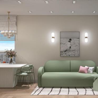 Интерьер гостиной  смотреть на Basicdecor