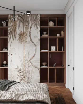 Интерьер спальни  смотреть на Basicdecor