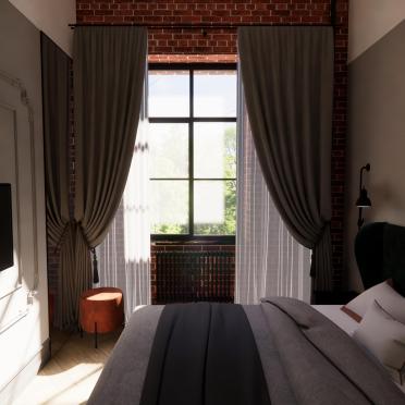 Интерьер спальни  смотреть на Basicdecor