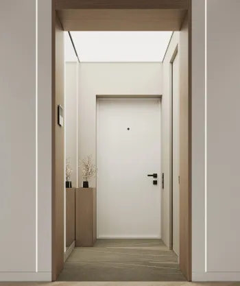 Интерьер cветовыми линиями  смотреть на Basicdecor