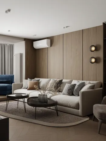 Интерьер гостиной  смотреть на Basicdecor