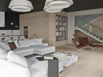 Интерьер гостиной  смотреть на Basicdecor