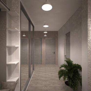 Интерьер коридора с проходной, подсветкой светодиодной и с подсветкой  смотреть на Basicdecor