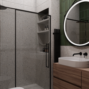 Интерьер ванной  смотреть на Basicdecor