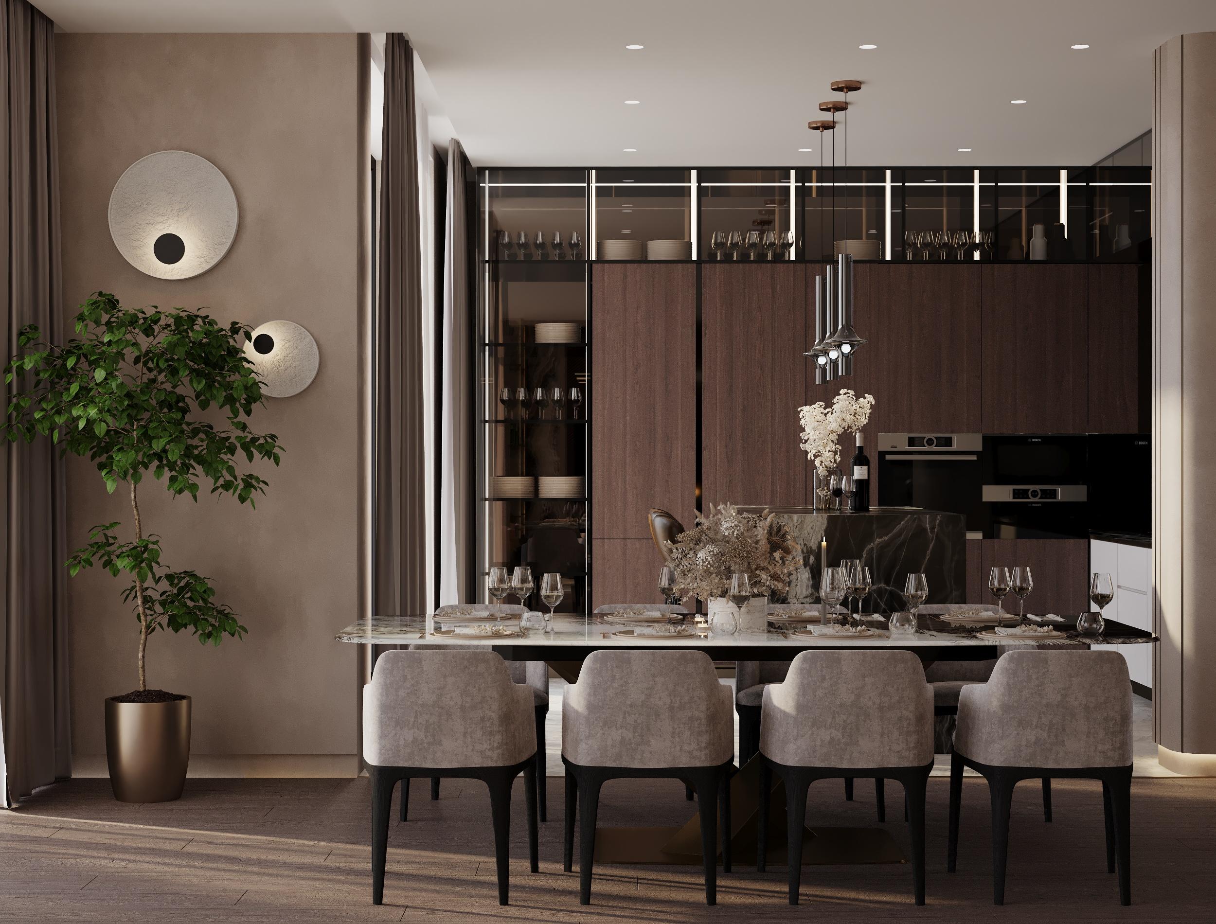 Проект «Дизайн интерьера дома 260 кв. м.» Интерьер смотреть на Basicdecor