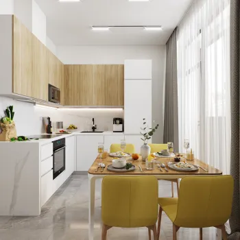 Интерьер кухни  смотреть на Basicdecor