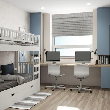 Интерьер детской  смотреть на Basicdecor