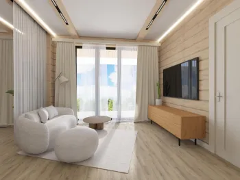 Интерьер гостиной  смотреть на Basicdecor