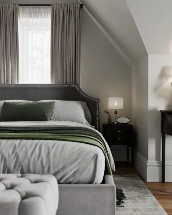 Интерьер спальни  смотреть на Basicdecor