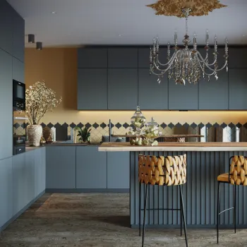 Интерьер кухни  смотреть на Basicdecor