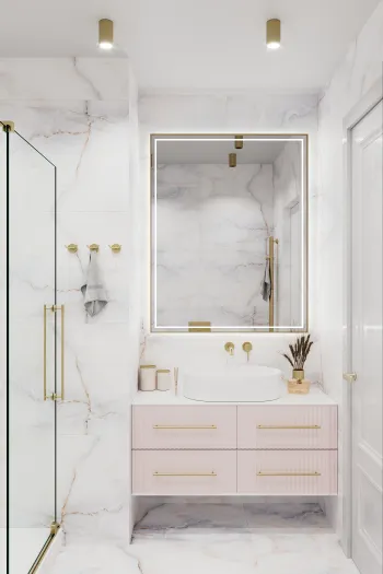 Интерьер ванной  смотреть на Basicdecor