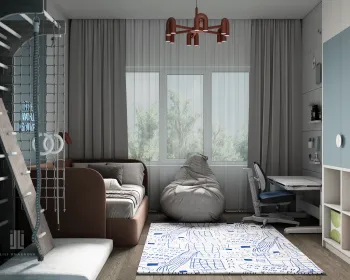 Интерьер детской  смотреть на Basicdecor