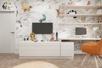 Интерьер детской  смотреть на Basicdecor