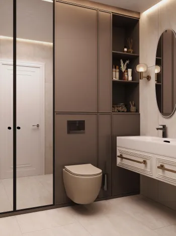 Интерьер ванной  смотреть на Basicdecor