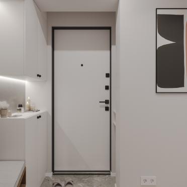 Интерьер прихожей с проходной  смотреть на Basicdecor