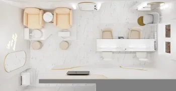 Интерьер ванной  смотреть на Basicdecor