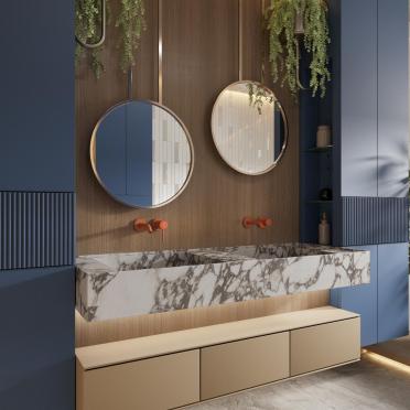 Интерьер ванной  смотреть на Basicdecor