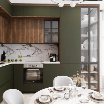 Интерьер кухни в современном стиле смотреть на Basicdecor