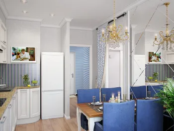 Интерьер кухни в современном стиле смотреть на Basicdecor