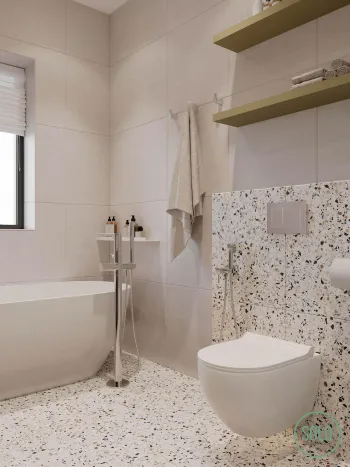 Интерьер ванной  смотреть на Basicdecor