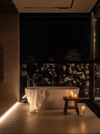 Интерьер ванной  смотреть на Basicdecor