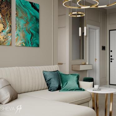 Интерьер гостиной  смотреть на Basicdecor